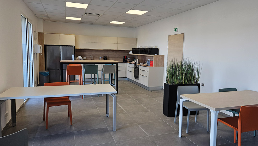 salle de pause du personnel_Maison Giffaud