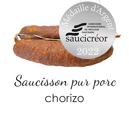 Saucisson sec au chorizo Fransal_Maison Giffaud