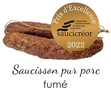 Saucisson sec  fumé Fransal_Maison Giffaud