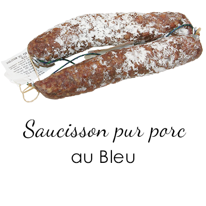 Saucisson sec au Bleu Fransal_Maison Giffaud