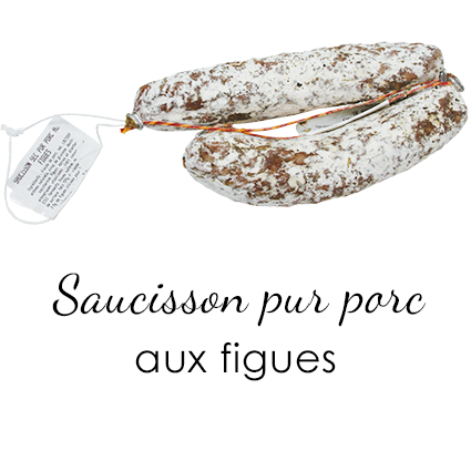 Saucisson sec aux figues Fransal_Maison Giffaud