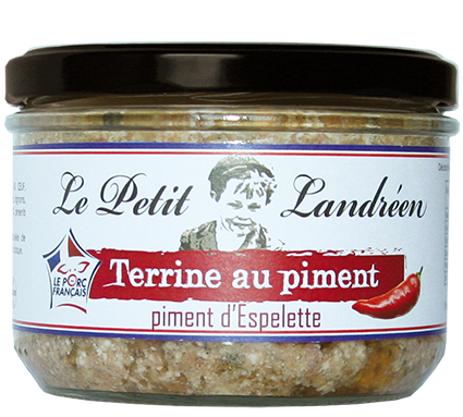 Terrine au piment d'Espelette Le Petit Landréen par Maison Giffaud