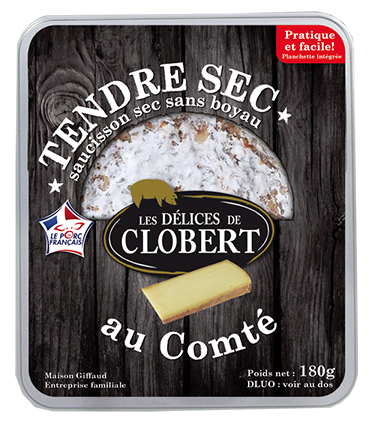 Tendre sec au Comté Les Délices de Clobert_Maison Giffaud