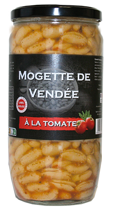 Mogette à la tomate 820g, existe aussi en 410g Maison Giffaud