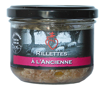 Rillettes de porc fermier de Vendée élevé en plein air Maison Giffaud